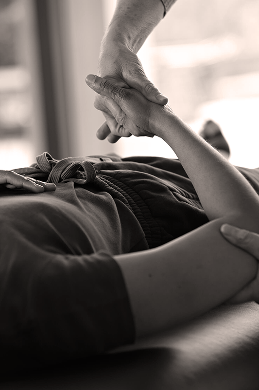 Zero Balancing Arm fulcrum © Zero Balancing Touch Foundation