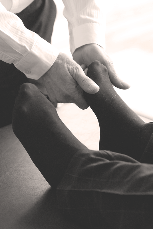 Zero Balancing Foot evaluation © Zero Balancing Touch Foundation